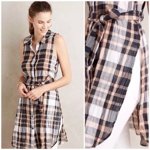 Holding Horses Sunlit Plaid Split Tunic